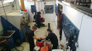 Samtidig demontering av 2st Hydrokraft PVGS 500