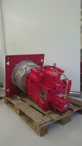 Pump I till Gruvön färdig för transport